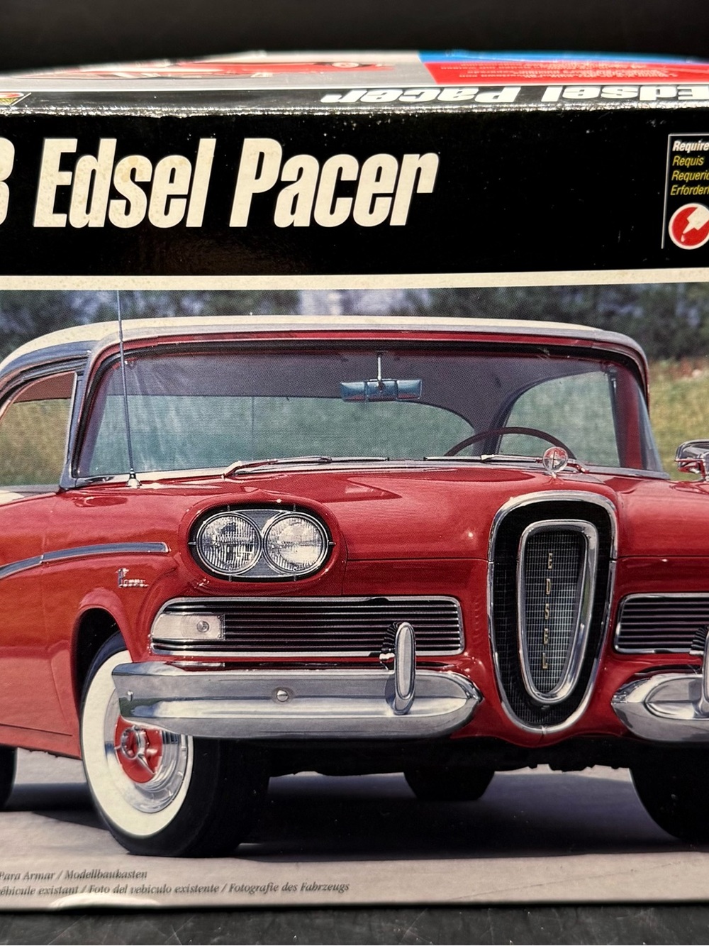 AMT/ERTL 1958 Edsel Pacer Model Kit – 1:25 Scale – Vintage 1999
